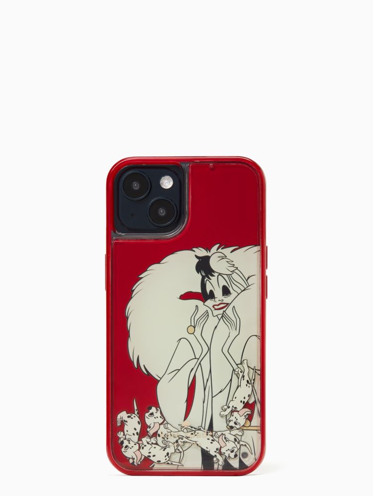 Kate Spade,Disney x kate spade new york 101 Dalmatians Resin iPhone 13 Case,Red Multi