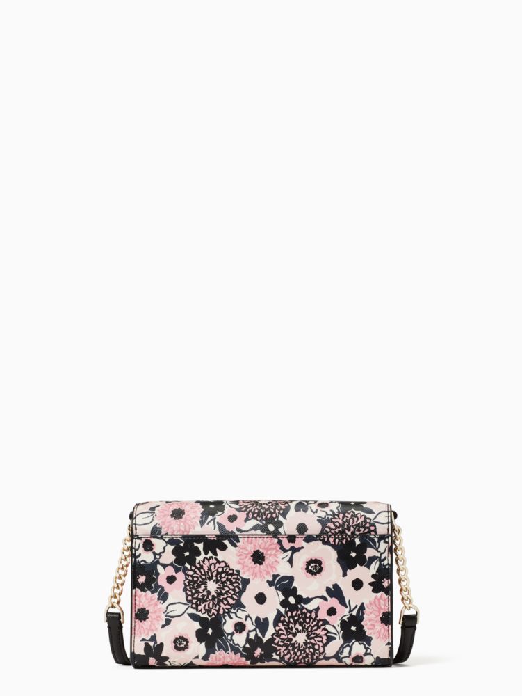 Kate Spade Staci high quality Dahlia Floral Printed Leather Crossbody Satchel