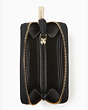 Kate Spade,darcy small zip card case,Black Multi