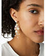 Kate Spade,pearl caviar statement earring,60%,Cream Multi