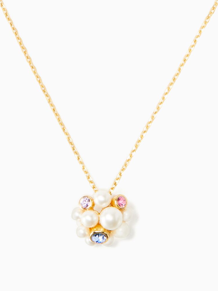 Kate spade disco sale pansy necklace