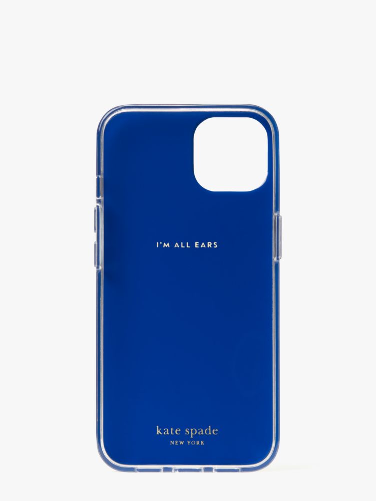 Kate Spade,On A Roll iPhone 13 Case,Case,Color Block,Glitter,Logo,Casual,