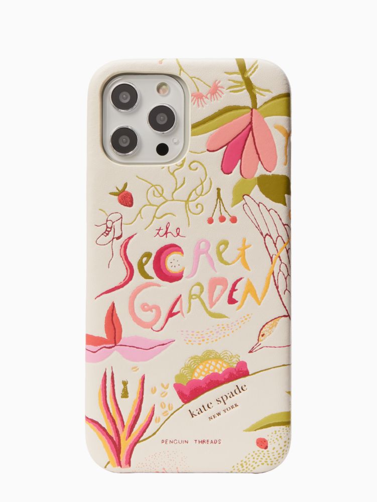 Kate Spade,Storyteller Secret Garden iPhone 13 Pro Max Case,