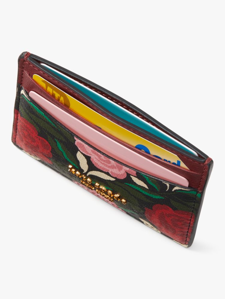 Morgan Rose Garden Small Slim Bifold Wallet