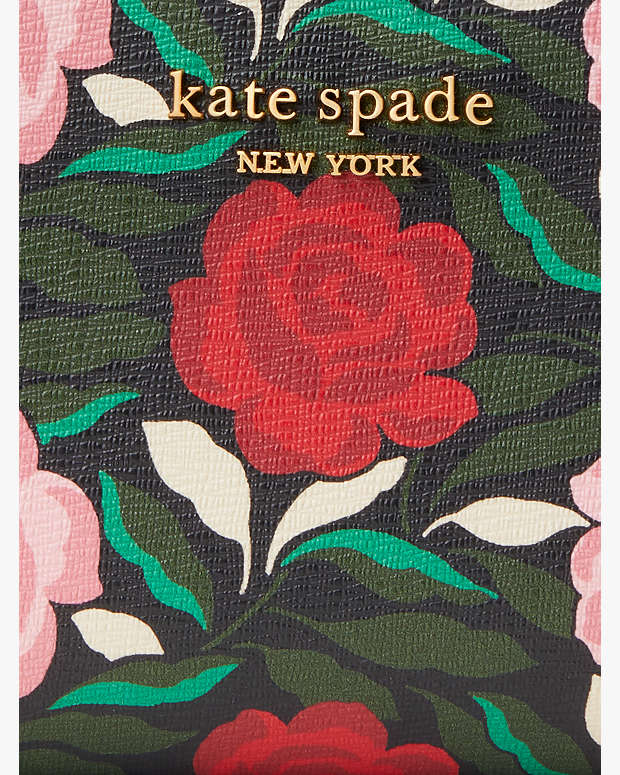 Kate Spade New York Morgan Rose Garden Double-Zip Dome Crossbody