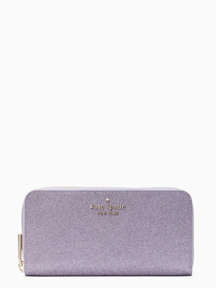Kate Spade,Tinsel Boxed Large Continental Wallet,