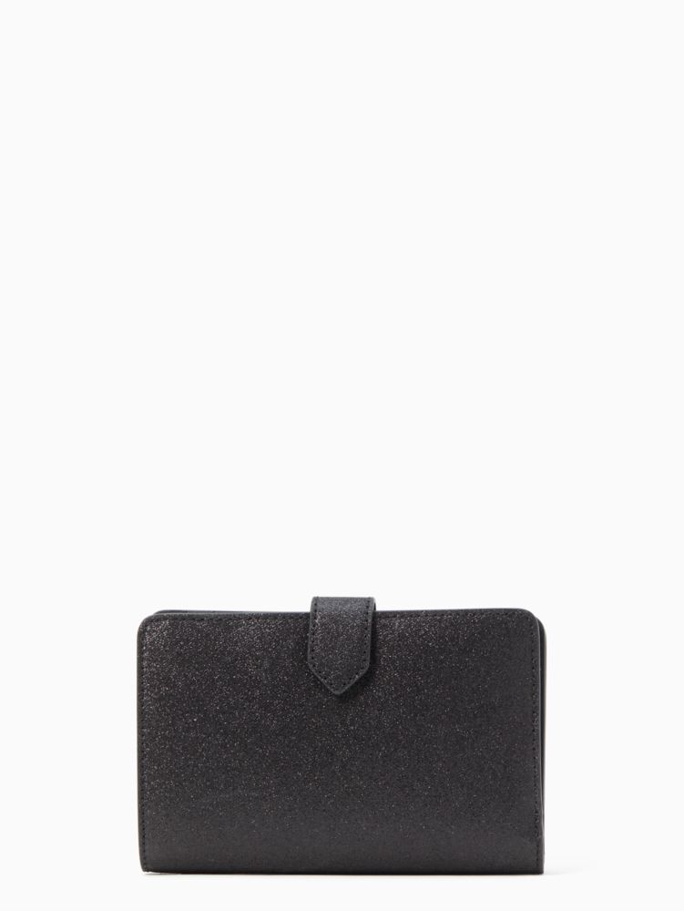 Kate Spade,Tinsel Boxed Medium Compartment Bi Fold Wallet,