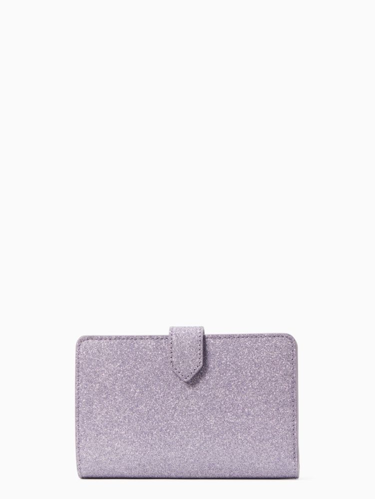 Kate Spade,Tinsel Boxed Medium Compartment Bi Fold Wallet,