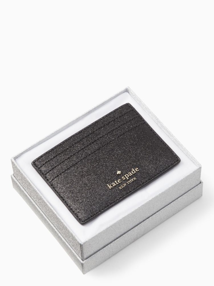 Kate Spade,Tinsel Boxed Small Card Holder,
