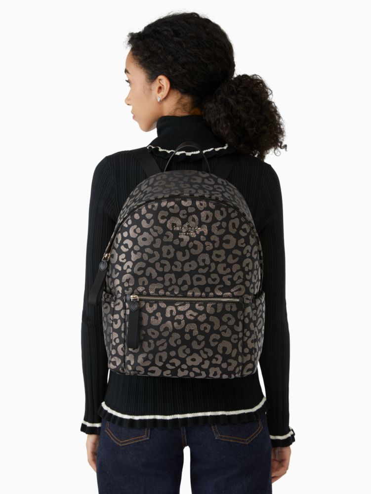 Gray Small Backpack