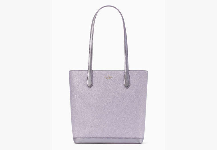 Kate Spade,Glitter Tinsel Tote,75%,Lilac Frost image number 0