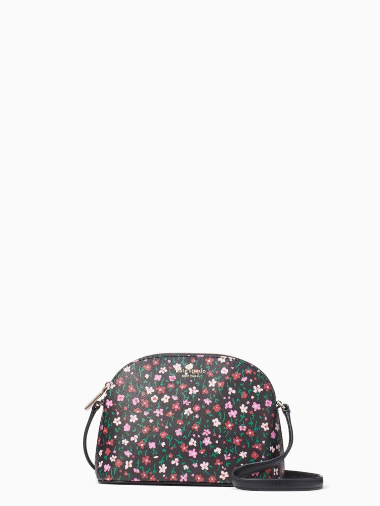 Kate Spade,schuyler small dome crossbody,60%,Black Multi