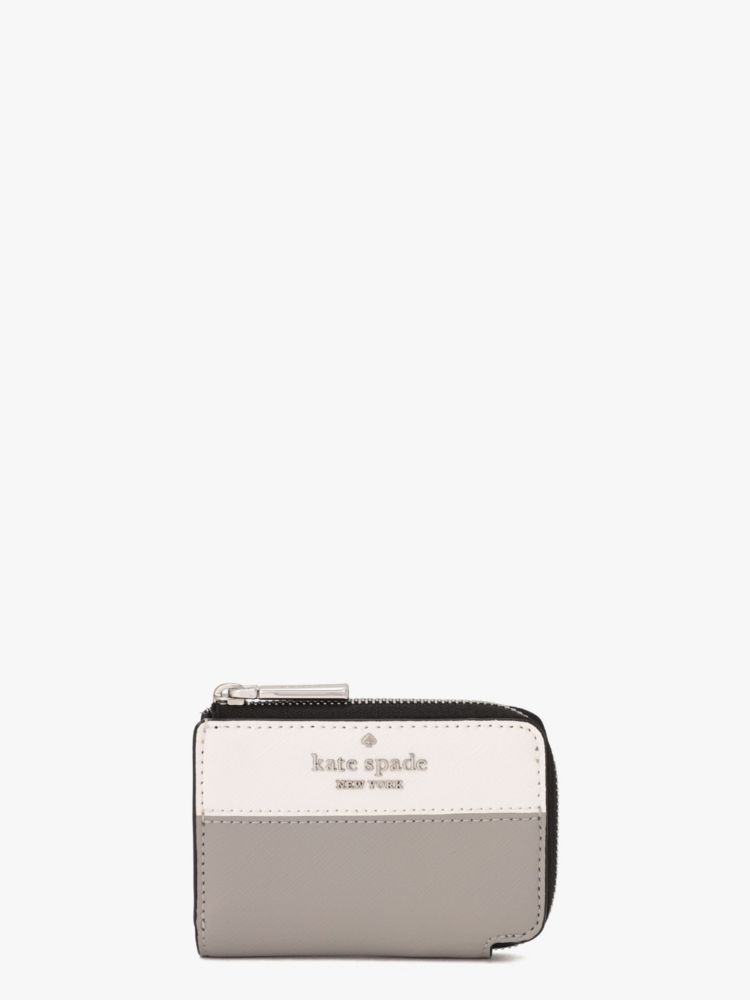 kate spade キーケース ステイシー サフィアーノレザー ベージュ 本革