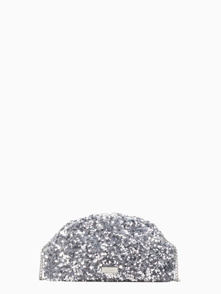 Scrunchy Sequin Convertible Clutch | Kate Spade Outlet