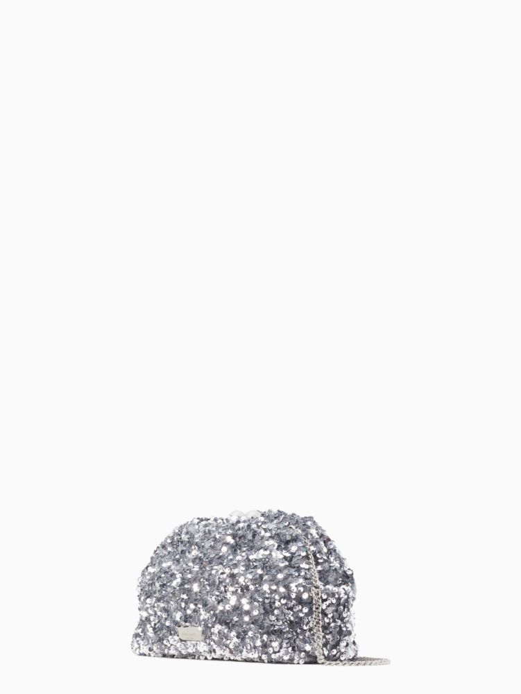 Kate Spade,Scrunchy Sequin Convertible Clutch,