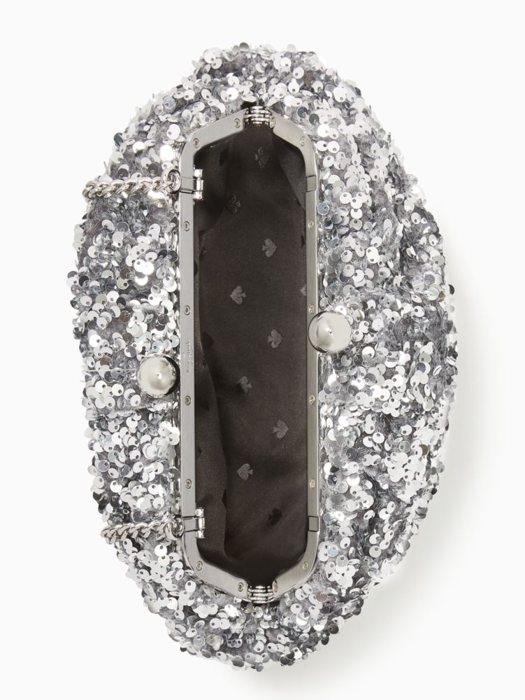 Kate Spade,Scrunchy Sequin Convertible Clutch,