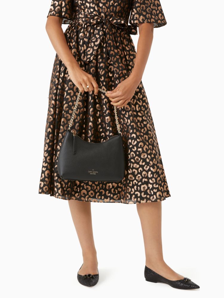 Kate Spade Zippy Pebbled Leather Shoulder Bag