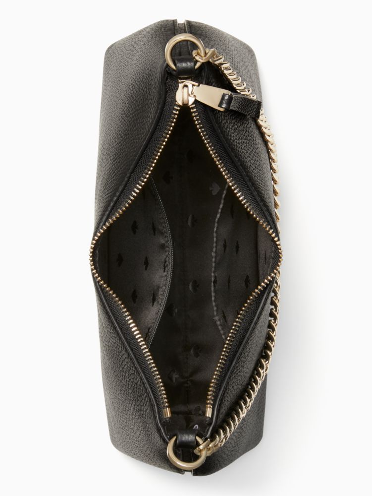 Kate Spade New York Saffiano Leather Crossbody Bag - Black Crossbody Bags,  Handbags - WKA329089