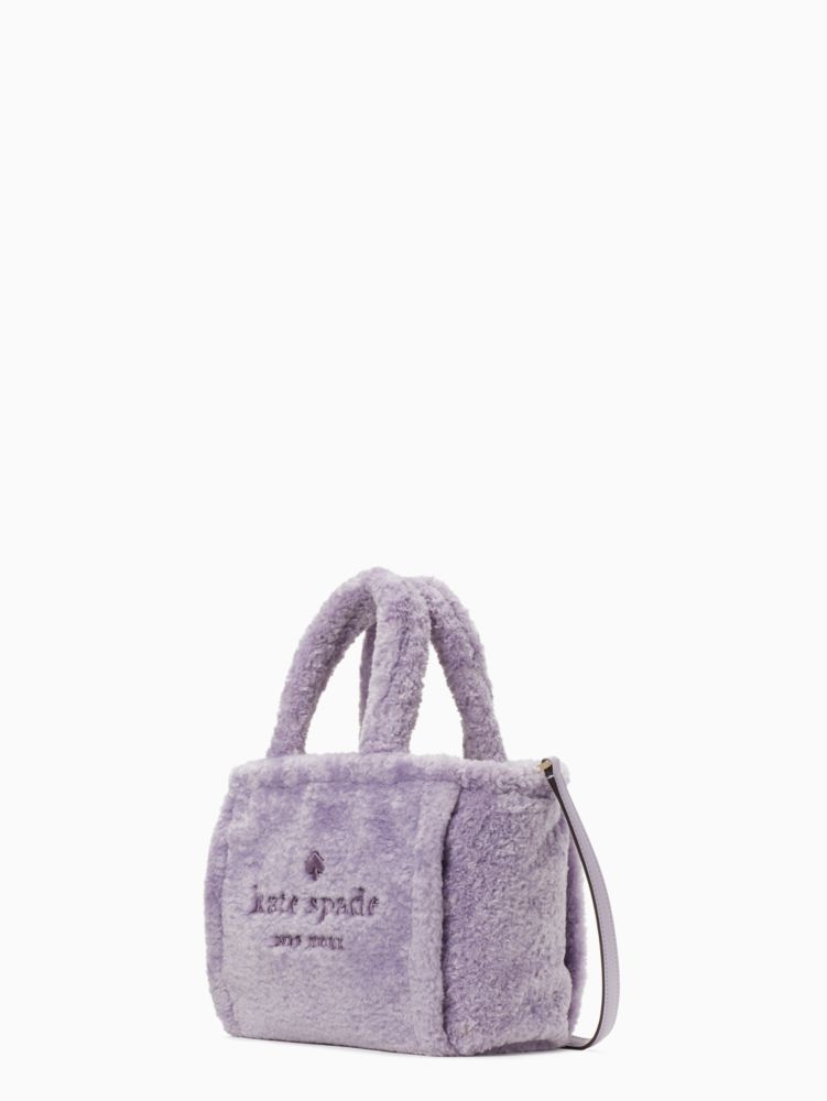 Kate Spade,エラ フォウ シアリング スモール トート,バッグ,ライラックフロスト