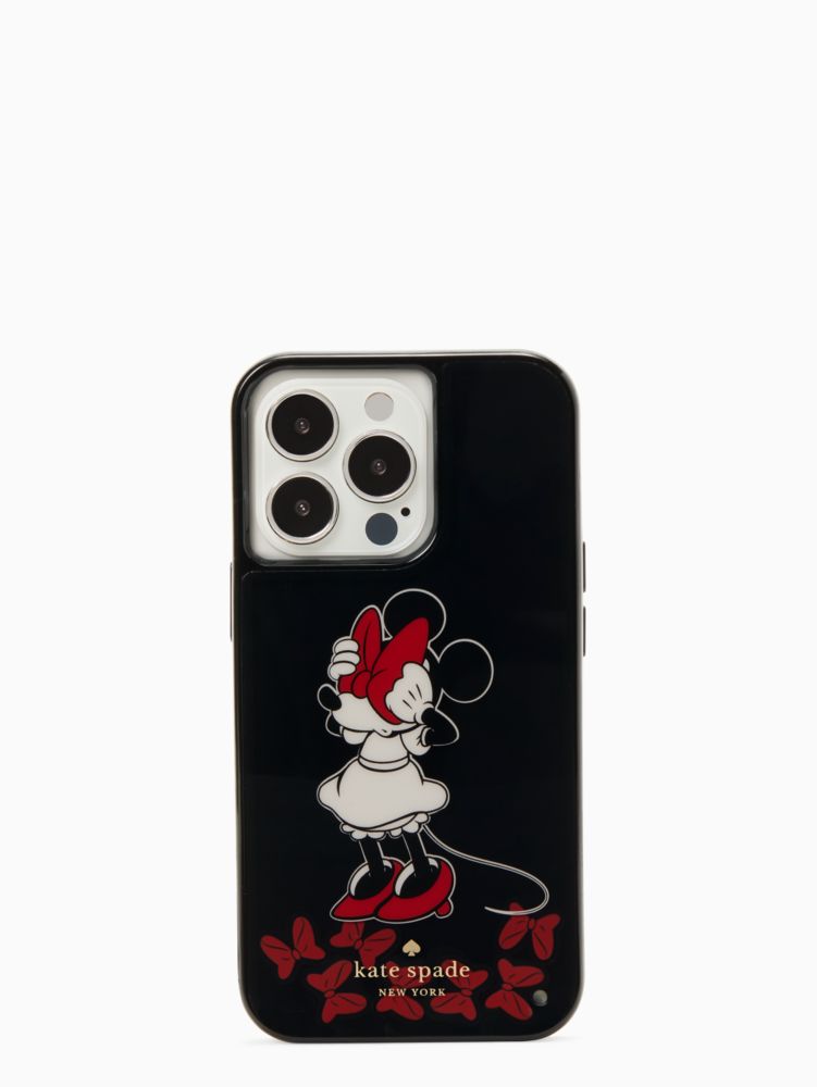 Disney X Kate Spade New York Minnie Bow Resin I Phone 13 Pro Case