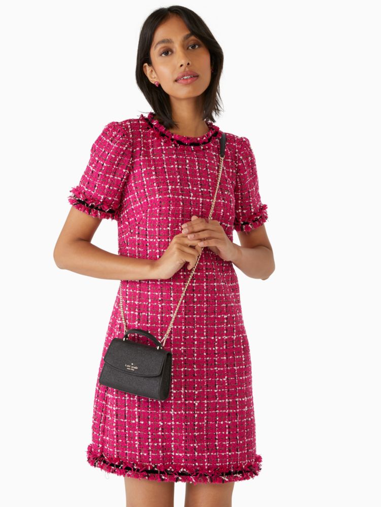 kate spade newyork】ダーシーグリッター ハンドルサッチェル - www