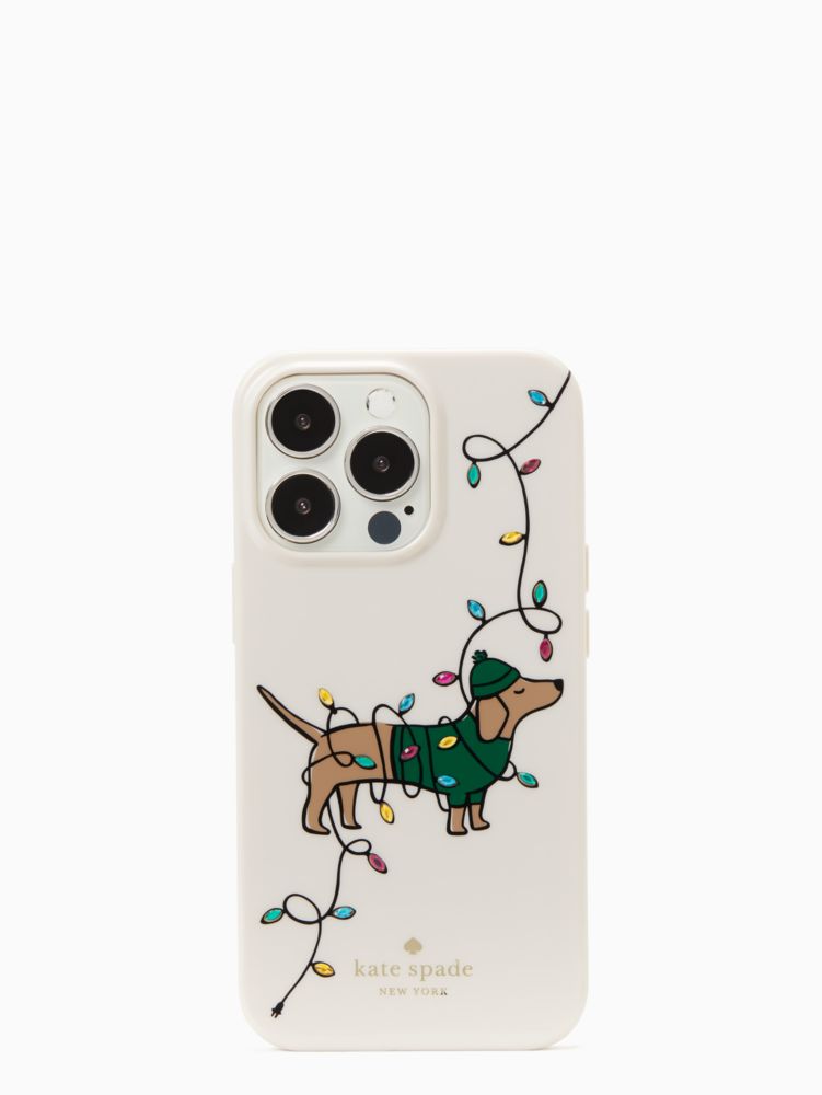 Kate Spade,claude resin iphone 13 pro case,50%,Multi