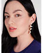 Precious Pansy Statement Linear Earrings, , Product
