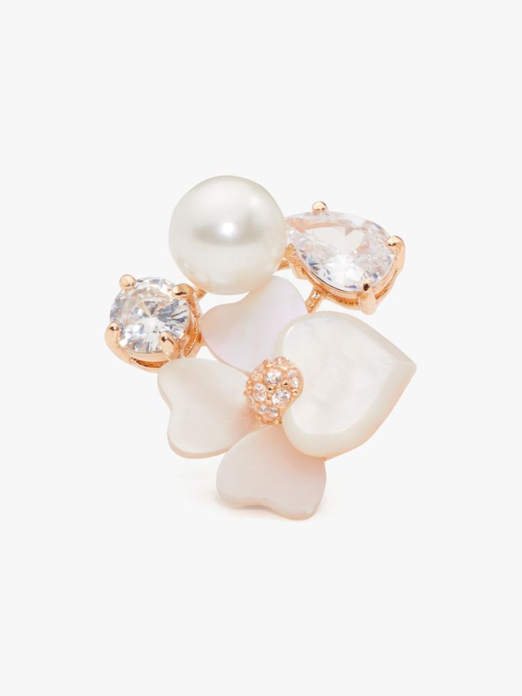 Kate spade deals precious pansy earrings