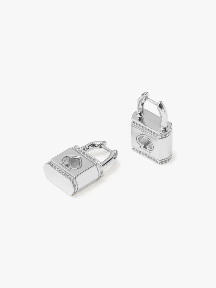 Hard to find Silver LV Lock and Key Set