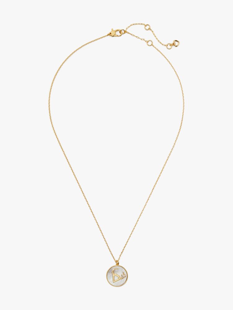 Kate spade taurus deals necklace