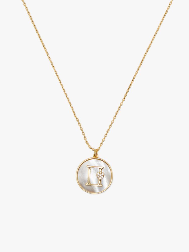 Kate Spade,Zodiac In The Stars Mother Of Pearl Pendant,