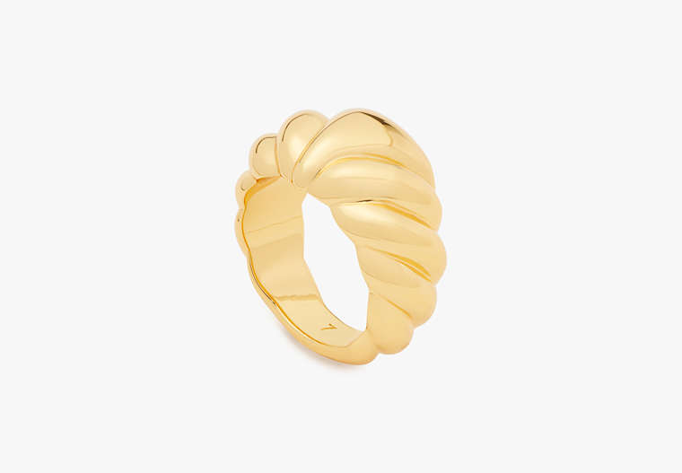 French Twist Ring, Gold, Product image number 0