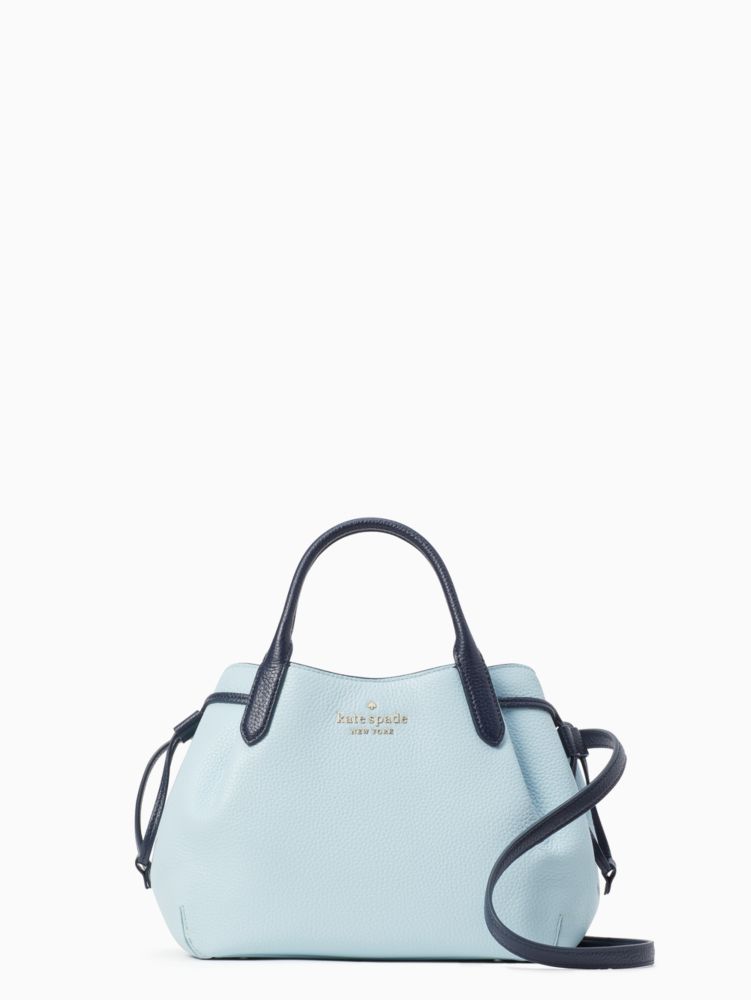 Kate Spade,ダンプリング カラーブロック スモール トリプル コンパートメント サッチェル,バッグ,フロスティスカイマルチ