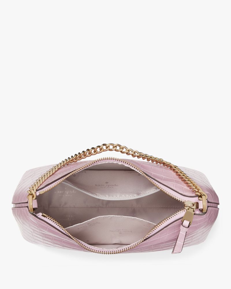 Kate Spade,Zippy Croc Embossed Convertible Crossbody,