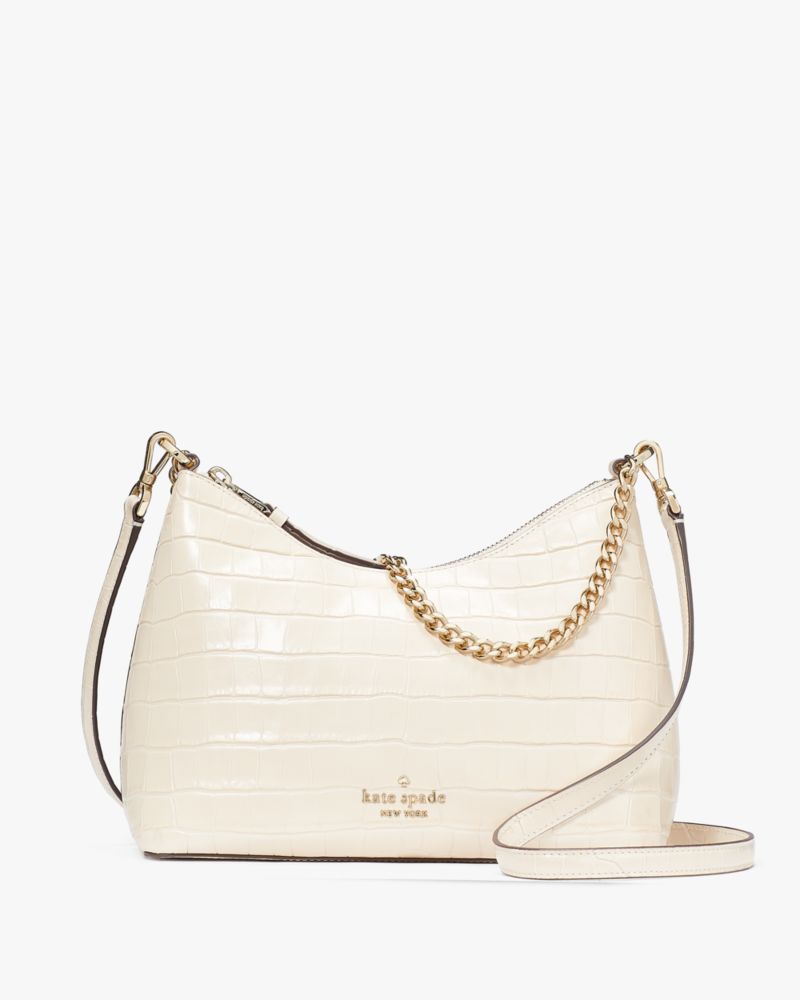 Zippy Croc Embossed Convertible Crossbody | Kate Spade Outlet