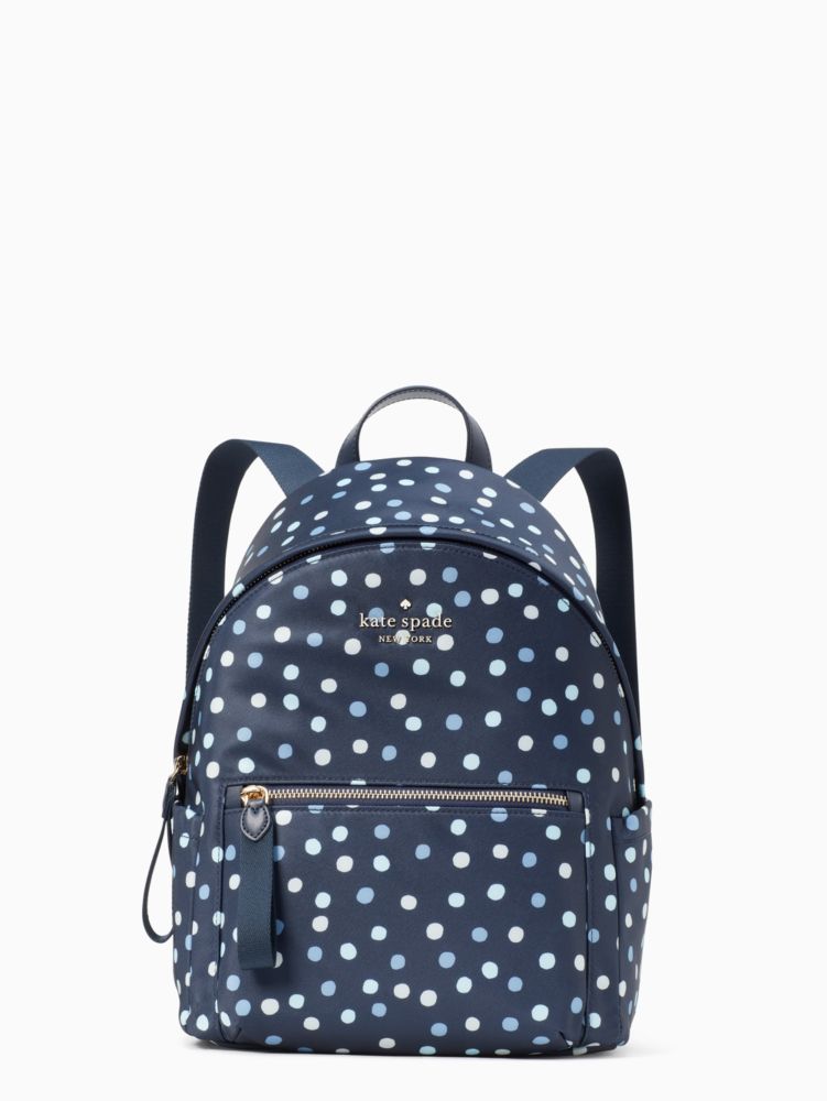 Kate Spade,chelsea medium backpack,60%,Blue Multicolor