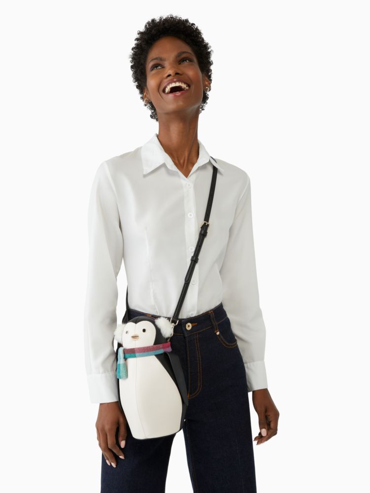 Kate Spade,morty penguin crossbody,