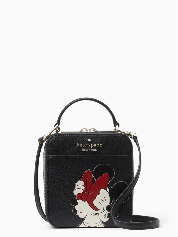 kate spade, Bags, Kate Spade Disney Minnie Mouse Daisy Vanity Crossbody  Bag Zip Around Wallet