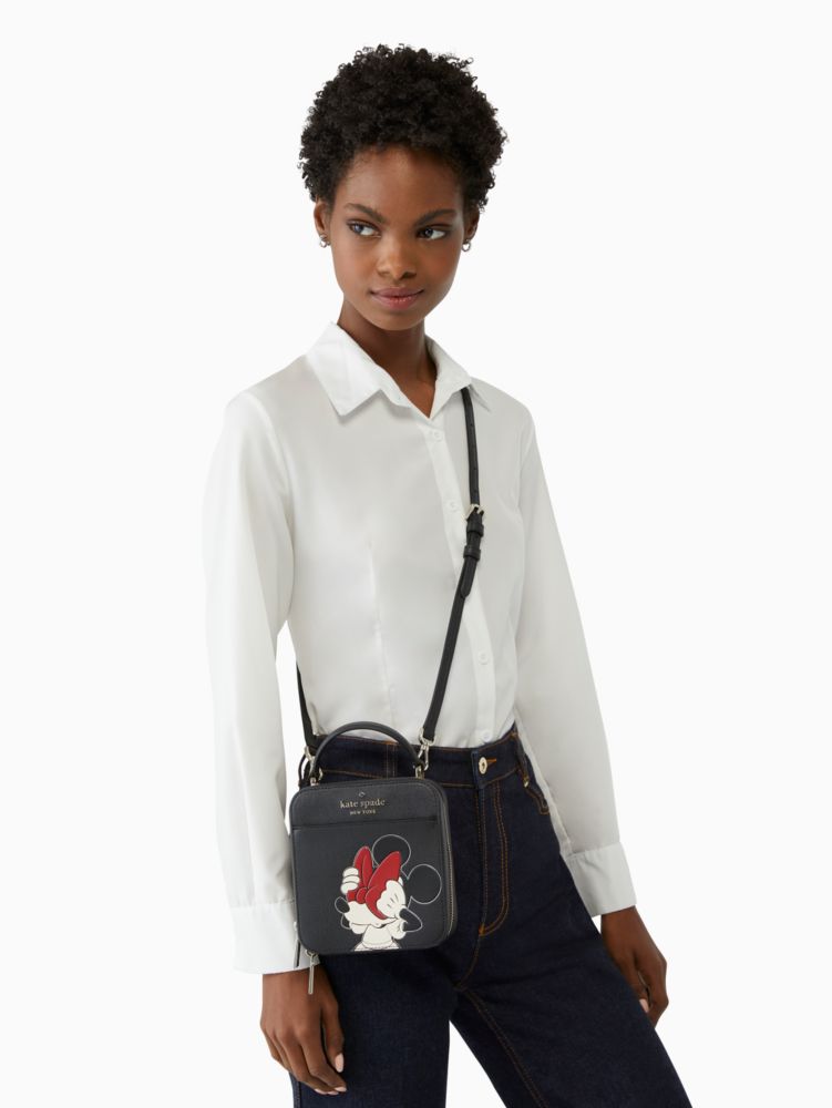 Kate Spade,disney x kate spade new york minnie mouse daisy vanity crossbody bag,