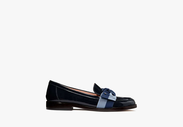 Kate Spade,Leandra Loafers,Work,Captain Navy/Blue Glow image number 0