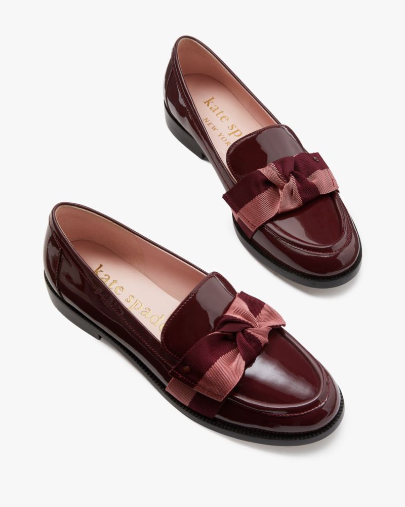 Kate Spade,Leandra Loafers,Work,Cordovan Multi