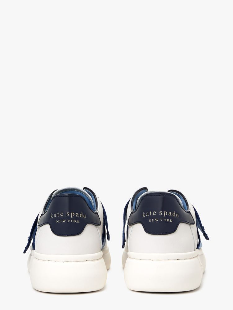 Kate Spade,Lexi Sneakers,Lining Cotton,Leather,Lining Twill,Casual,Bow,Piping,Day Party,