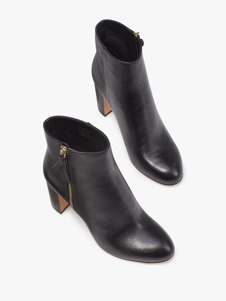 Kate Spade,Knott Zip Booties,Casual,Black