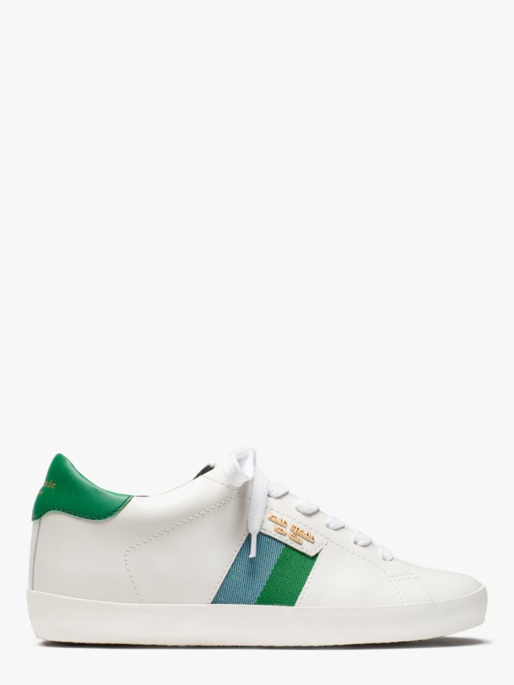 Kate Spade,Flash Sneakers,Casual,Optic White/Olive Blue