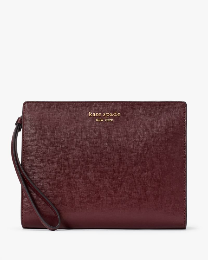 Kate Spade New York Morgan Saffiano Leather Dome Crossbody - Cordovan