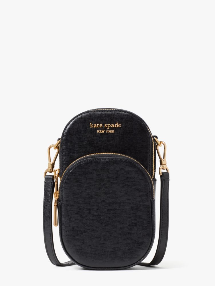 Kate Spade,Morgan North South Phone Crossbody,Small,Black