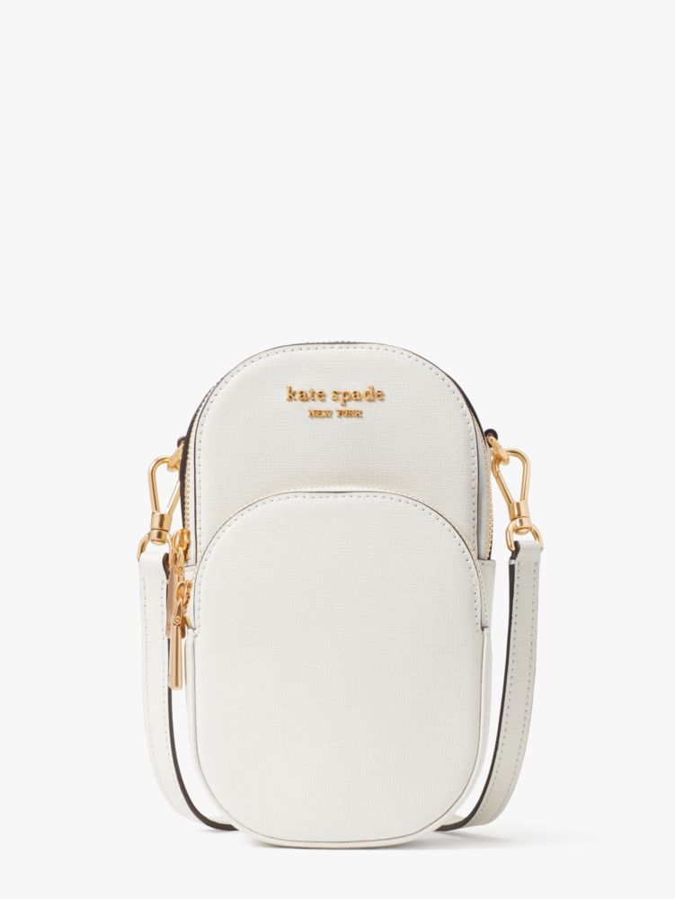 Kate Spade,モーガン ノース サウス フォン クロスボディ,羊皮紙｡