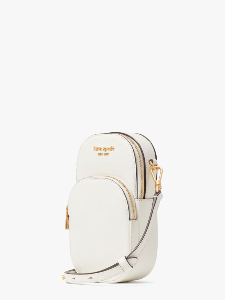 Kate Spade,モーガン ノース サウス フォン クロスボディ,羊皮紙｡