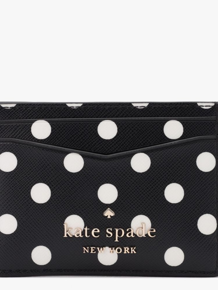 Kate Spade,チアーズ ボックス カード ケース アンド キーフォブ セット,財布小物,ブラックマルチ