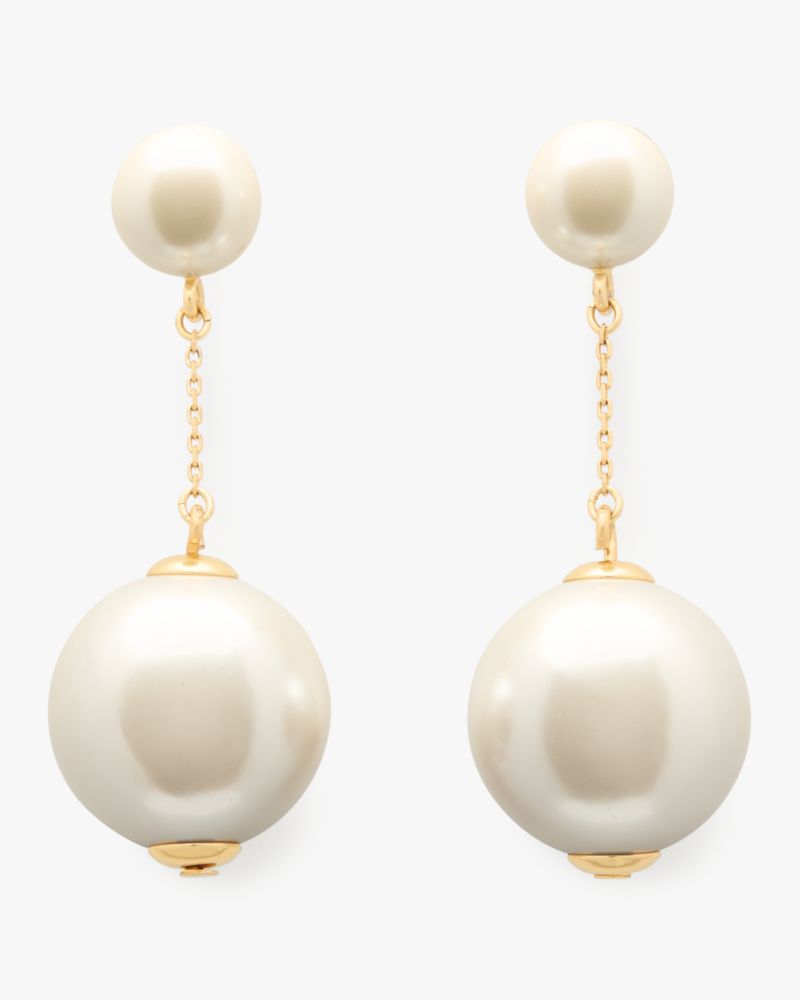 Kate Spade,Have A Ball Linear Earrings,